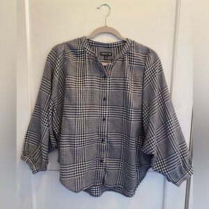 Toad & Co. Gingham Top